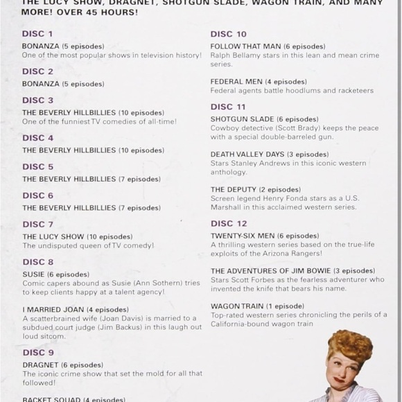 Ultimate Timeless TV Collection DVD Set (060) - Picture 2 of 10